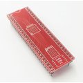 Adapter BGA48/BGA24/WSON8 -->PDIP48 dla pamięci NAND i NOR Flash (simple)
