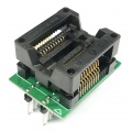 Adapter uniwersalny SOIC20 / SOP20 / SO20 (300mil) --> PDIP20 / DIL20 (300mil) open top ZIF