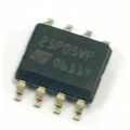Pamięć Serial Flash   512-Kbit (64KB) SPI 25P05 ST SO8 (SMD)